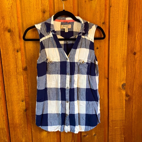 Plaid blouse - Picture 1 of 4